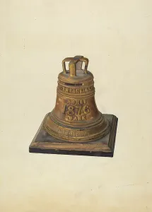 Alf Bruseth Prints: Centennial Bank - 1876, c. 1938. Creator: Alf Bruseth