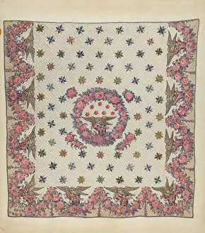 Centenary Gallery: Centennial Quilt, 1935 / 1942. Creator: Unknown