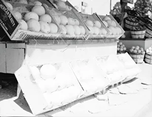 Produce Prints: Center Market, Washington, D.C. 1936. Creator: Dorothea Lange