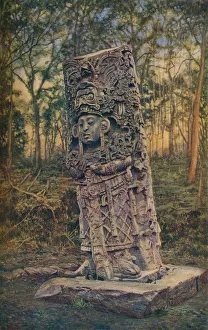 Geographical Magazine Prints: Central America... c1920