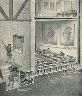 Hypocaust Gallery: Central Heating in Britain 1800 Years Ago, c1934