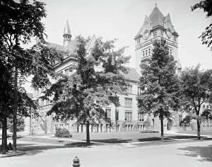 Central High School, Detroit, Mich. between 1910 and 1920. Creator: Unknown