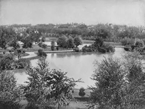 Minnesota Prints: Central Park, Minneapolis, c1897. Creator: Unknown