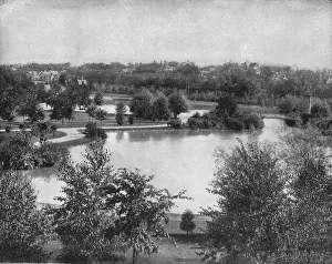 Minnesota Prints: Central Park, Minneapolis, Minnesota, USA, c1900. Creator: Unknown