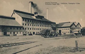 Chimney Prints: Central Vertientes Sugar Mill, Camaguey, Cuba, c1910