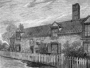 Stephenson George Prints: The Century of George Stephenson: Stephenson's cottage at Killingworth