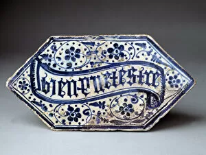 Ceramica Gallery: Ceramica Azulejo Azul De Manises Museo Nacional De Ceramica. Valencia