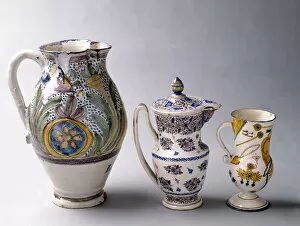 Ceramica Piezas De Loza De Manises Museo Nacional De Ceramica. Valencia