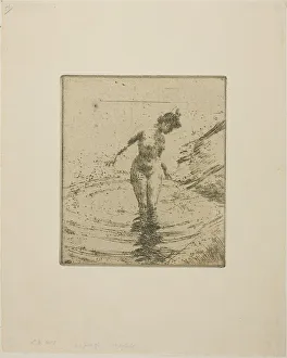 Cercles d'eau I, 1907. Creator: Anders Leonard Zorn