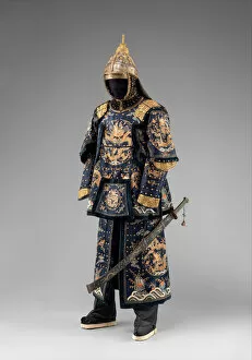 Mythical Beasts Gallery: Ceremonial armour for a High Ranking Official, Chinese, 18th century. Creator: Unknown