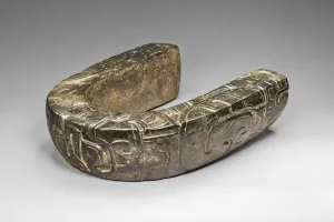 Serpentine Prints: Ceremonial Ballgame Yoke, A. D. 700 / 800. Creator: Unknown