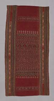 Sea Dayak Prints: Ceremonial Cloth (Pua sungkit), Indonesia, 19th century. Creator: Unknown