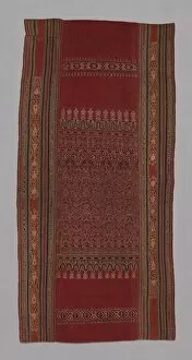 Ceremonial Cloth (Pua sungkit), Indonesia, 19th century. Creator: Unknown