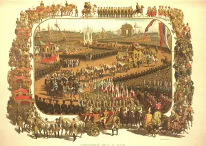 Alexander Alexandrovich Prints: The Ceremonial Entry of Alexander III in Moscow (From the Coronation Album)