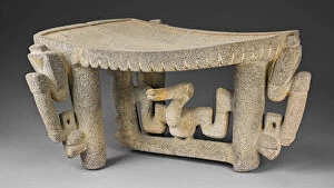 Ceremonial Grinding Table (Metate), A.D. 1 / 500. Creator: Unknown