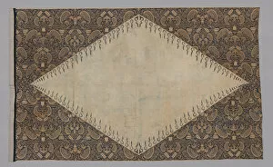 Diamond Shape Gallery: Ceremonial Hip Wrapper (Dodot), Java, Late 19th century. Creator: Unknown