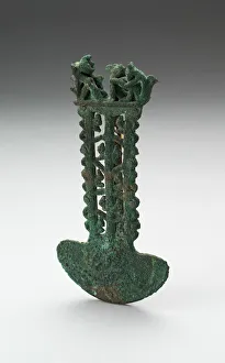 Zoomorphic Prints: Ceremonial Knife (Tumi) With Figural Scene and Zoomorphic Figures, A. D. 1100 / 1470
