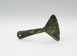 Chimu Prints: Ceremonial Knife (Tumi) or Pendant, Probably A. D. 1000 / 1470. Creator: Unknown