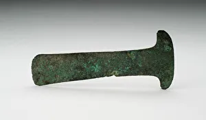 Chimu Prints: Ceremonial Knife (Tumi), Probably A. D. 1000 / 1470. Creator: Unknown