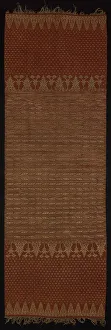 Shoulder Prints: Ceremonial Shoulder Cloth, Bali, 19th century (?). Creator: Unknown
