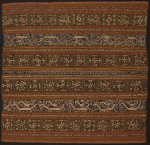 Ceremonial Skirt (tapis), Indonesia, Early 19th century. Creator: Unknown Ceremonial Skirt (tapis), Indonesia, Early 19th century. Creator: Unknown