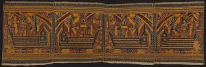 Ceremonial Textile, Indonesia, End of the 19th century. Creator: Unknown Ceremonial Textile, Indonesia, End of the 19th century. Creator: Unknown