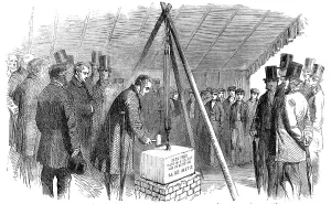 Pulley Prints: Ceremony of Laying the Foundation-Stone of the New School-House at the Philanthropic Society's Farm