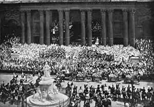 The ceremony of thanksgiving at St Pauls Cathedral, London, June 22nd, 1897