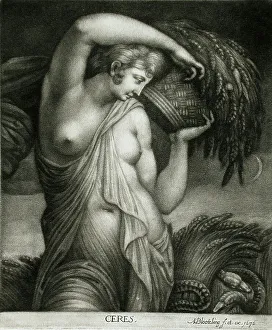Ceres Prints: Ceres, 1676. Creator: Abraham Blooteling