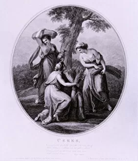 Angelica Kaufmann Collection: Ceres, c1782. Artist: Francesco Bartolozzi