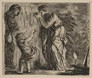 De Saint Sorlin Gallery: Ceres, from Game of Mythology (Jeu de la Mythologie), 1644