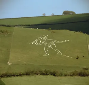 Chalk Figure Prints: Cerne Abbas Giant, 18th century