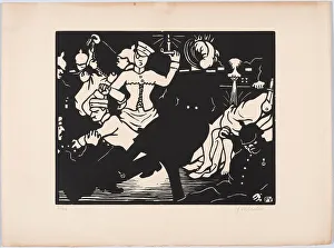 C'est la guerre (It's the war), 1915-1916. Creator: Vallotton, Felix Edouard (1865-1925)