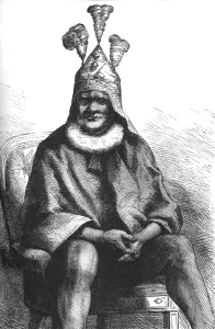Zulu Gallery: Cetewayo, King of the Zulus, c1880