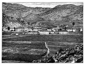 Balkan Prints: Cetinje, Montenegro, c1890