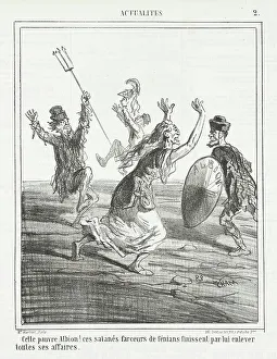 Britannia Prints: Cette pauvre Albion! Ces satanés farceurs de fénians finissent par lui enlever toutes