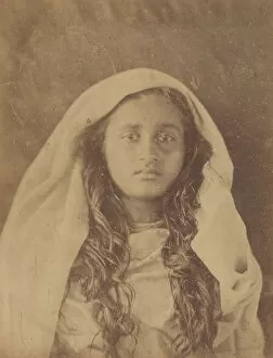 Ceylonese Collection: Ceylonese Woman, 1875-79. Creator: Julia Margaret Cameron
