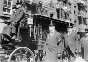Pall Bearer Prints: C.F. Murphy and Tom Foley, 1913. Creator: Bain News Service