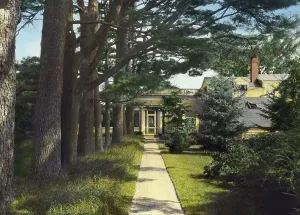 Chailey, Charles William Moseley house, Newburyport, Massachusetts, 1920. Creator: Frances Benjamin Johnston. Chailey, Charles William Moseley house, Newburyport, Massachusetts, 1920. Creator: Frances Benjamin Johnston