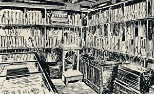 Bournemouth Gallery: The Chained Library at Wimborne, 1929
