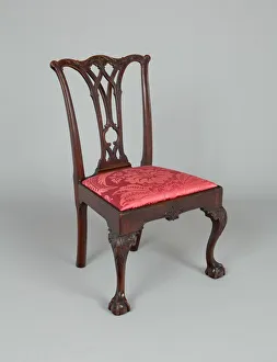 Side Chair, 1755 / 75. Creator: Unknown