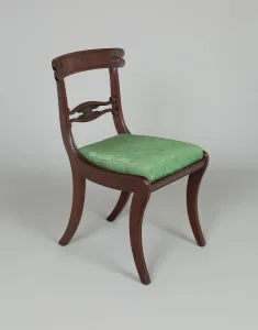 Side Chair, 1825/26. Creators: Sherlock Spooner, George Trask Side Chair, 1825/26. Creators: Sherlock Spooner, George Trask