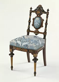 Arts Crafts Movement Collection: Side Chair, 1869 / 70. Creator: Herter Brothers