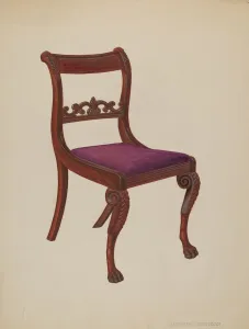 Chair, 1935 / 1942. Creator: Arthur Johnson