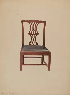 Chair, 1935 / 1942. Creator: Henry Granet
