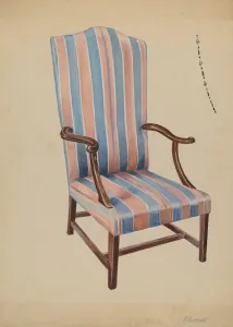 Chair, 1935 / 1942. Creator: Henry Granet
