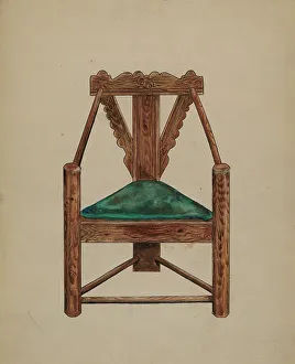 Chair, 1935/1942. Creator: Thomas J. Eliot