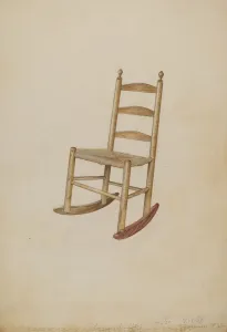 Tomaszewski Henry Prints: Chair, 1937. Creator: Henry Tomaszewski