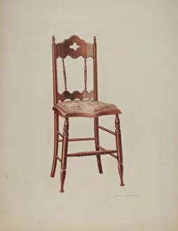 Archie Thompson Gallery: Chair, 1941. Creator: Archie Thompson