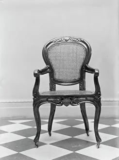 Basketry Prints: Chair of Abraham Lincoln, (1914)